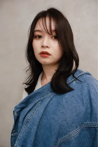ミディアム カラー 髪質改善Bonheur川西所属・ノンダメージ ✂︎竹村まどかのヘアスタイル