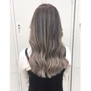 ロング カラー 奥山義進/大宮 /ダブルカラーのヘアスタイル