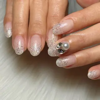 ネイル ネイル/耳つぼ /新ホワイトニングのネイルデザイン