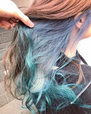 ロング カラー 原宿サロン代表 デザインカラー伊藤卓のヘアスタイル