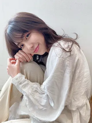 セミロング カラー enn...所属・樋口 千洸のヘアスタイル