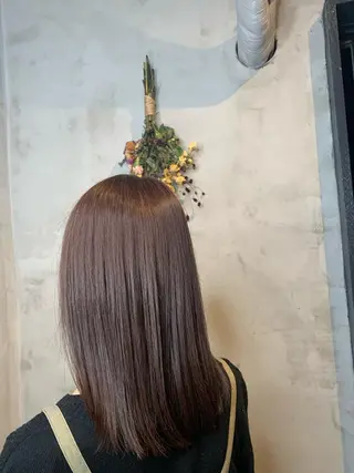 セミロング カラー ヘアアレンジ メンズ ネイル Sia中野新橋 『JUNYA』のヘアスタイル