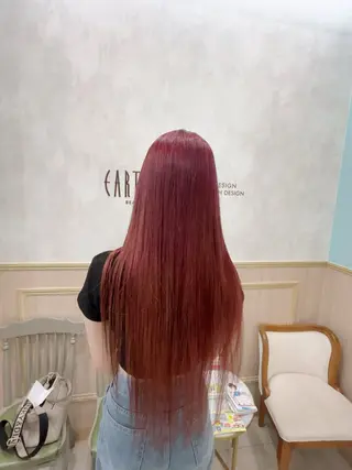 ロング カラー Earth中島 育枝のヘアスタイル