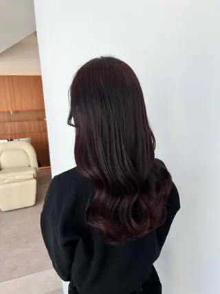 ミディアム カラー ✨髪質改善 縮毛矯正 艶髪 立川 コウキ✨のヘアスタイル