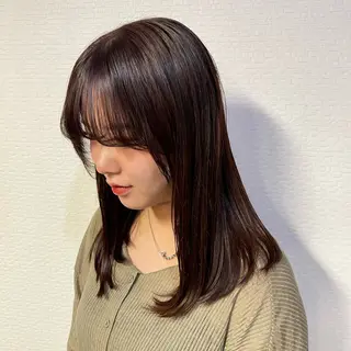 ミディアム カラー Mel hair design 【メルヘアデザイン】所属・ｼﾉｻﾞｷ ｷﾅのヘアスタイル