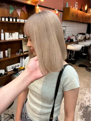 ミディアム カラー chapter 問屋町 【チャプター】所属・chapter/ natsumiのヘアスタイル