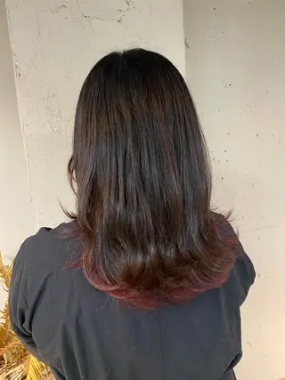 セミロング カラー 艶髪/髪質改善/ MONSO山本のヘアスタイル