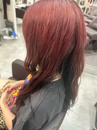 カラー 🧸髪質改善ケアカラ ー/アイドル前髪🧸のヘアスタイル