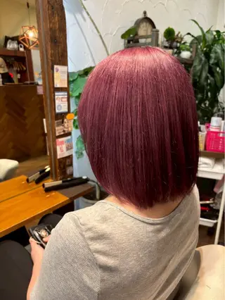 ショート カラー 🌸塩谷 桜🌸のヘアスタイル