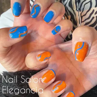 カラー ネイル Elegancia. Hiromiのネイルデザイン