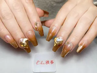 ネイル 💕鈴木ユリ パラジェル/オフ無料のネイルデザイン