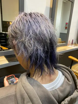 ミディアム レイヤー支持no.1 ☆笠原翔一のヘアスタイル