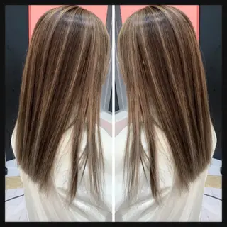 ロング カラー パーマ ヘアアレンジ メンズ キッズ ネイル マツエク・マツパ 酸性ストレート 髪質改善大槻勇樹のヘアスタイル