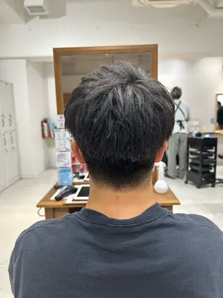 ショート メンズ 山﨑 燦人のヘアスタイル