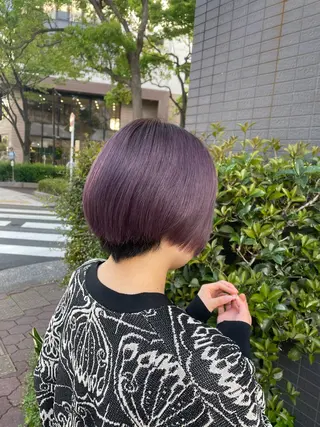 ショート カラー 🌼 misaki 🌼のヘアスタイル