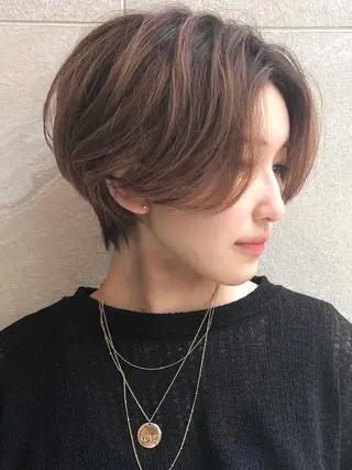 ショート レイヤー⭐️カラー ⭐️平川雅史のヘアスタイル
