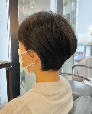 ショート ミナミ マキコのヘアスタイル