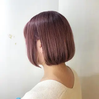 ショート カラー ✨韓国風カット/艶髪 カラー✨yumeのヘアスタイル