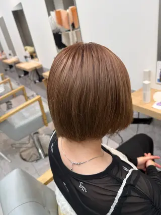 ショート カラー ほのか NOSH/博多千代のヘアスタイル