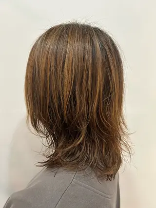 ミディアム 蓑屋 香心のヘアスタイル