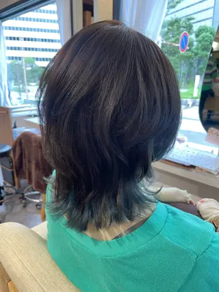 ミディアム 🍊美容室TU. LUCE／コン🍊のヘアスタイル