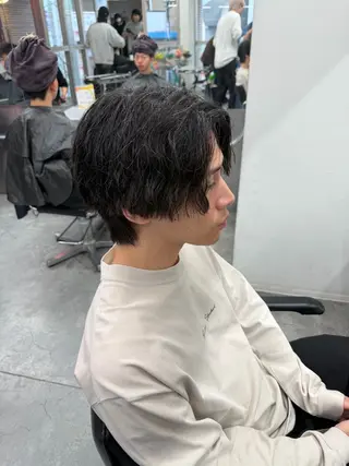 パーマ メンズ 町田エリアＮｏ．１/ パーマ特化/太田京希のヘアスタイル