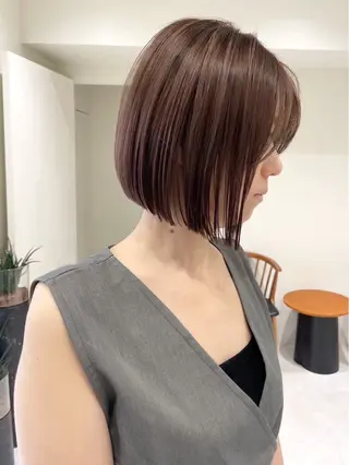 ショート カラー Amaretto かなのヘアスタイル