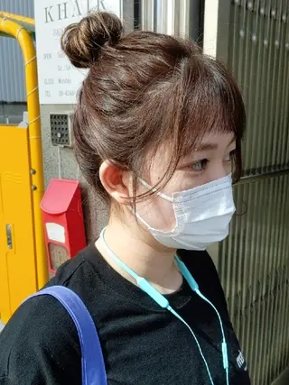 ロング ヘアアレンジ PRIVATE SALON EYES所属・EYES リアのマツエク・マツパデザイン