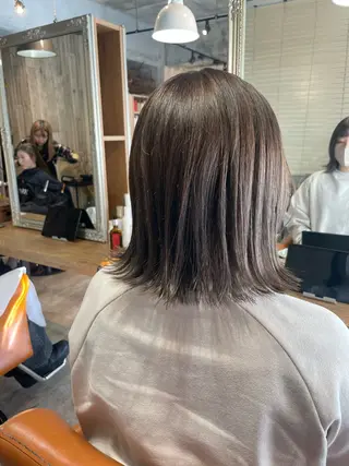 ミディアム HARE 川崎晴佳のヘアスタイル