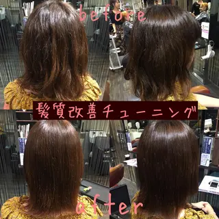 ミディアム パーマ 🌿‬ ܸAir 透明感🌱西村知佳のヘアスタイル