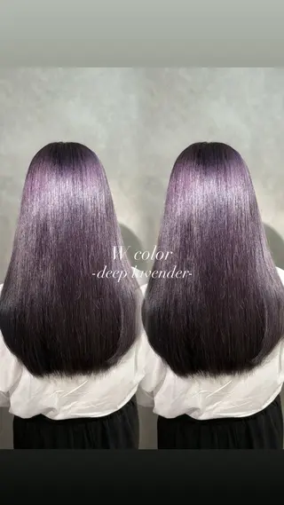 ロング 【nui 茨木】 原田美紅のヘアスタイル