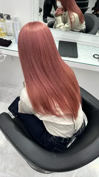 ロング カラー 似合わせハイトーン♡ みつきのヘアスタイル