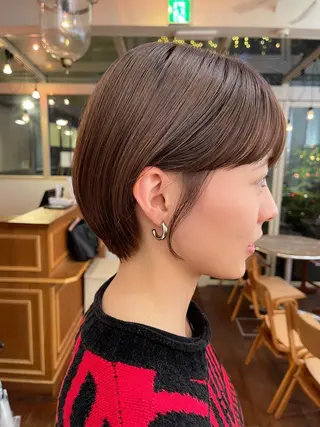 ショート カラー メイクス表参道所属・ショート/ボブ 矢野湧也のヘアスタイル