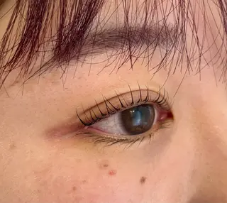 マツエク・マツパ 暖色カラー❤️横浜 エクステらん🦖のヘアスタイル