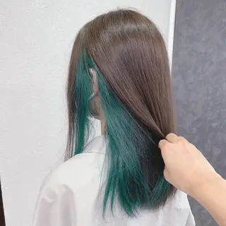 ロング カラー 🔥ブリーチカラー 槙川のヘアスタイル