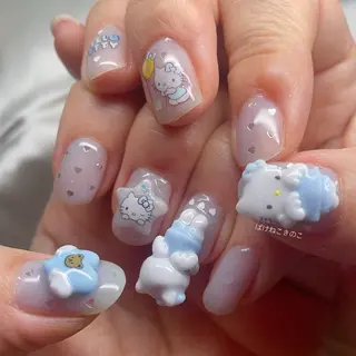 ネイル 後藤 ももえのネイルデザイン