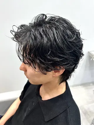 ショート メンズ ange 千曲のヘアスタイル