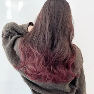 ロング 長谷川 愛海のヘアスタイル