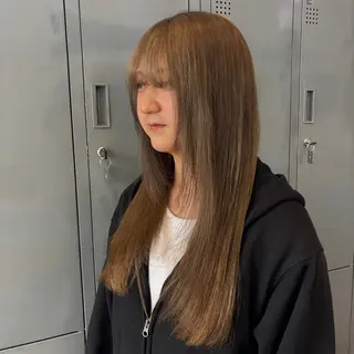 ロング ☘️かわいいハイトー ン☘️nonokaのヘアスタイル