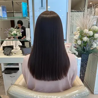 ロング 髪質改善 縮毛矯正 🌙 ゆきのヘアスタイル