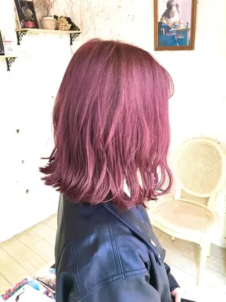 ミディアム 奥野 貴哉のヘアスタイル