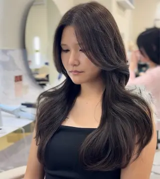 ロング 梅田／韓国ワンホン coco🪽🫧のヘアスタイル