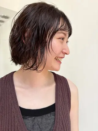 パーマ 穂積 大二朗のヘアスタイル