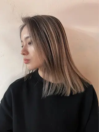 カラー jiire所属・ユイ コハルのヘアスタイル
