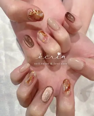 ネイル ecrin エクラン Haruka🌼のネイルデザイン