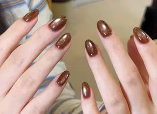 ネイル By moonネイル 🌷ワンホン/韓国風のネイルデザイン