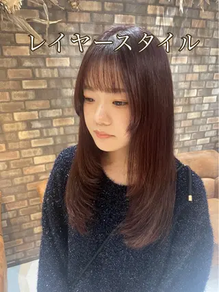 ロング ✨ハイトーン✨ダブル カラー✨シバサキのヘアスタイル