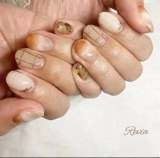 ネイル revia所属・ERI Nailistのネイルデザイン