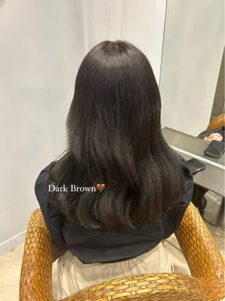 ロング カラー 柴田 千春のヘアスタイル