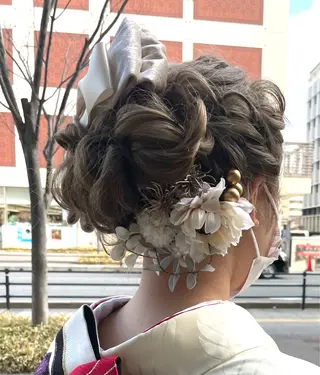 ヘアアレンジ HIQU ROOM所属・HIQU ROOM 💫yuka.のヘアスタイル